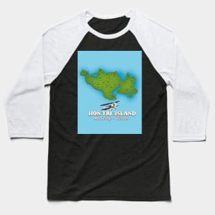 Hon Tre Island vietnam map Baseball T-Shirt